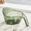 Functional Rice Washing Colander Efficient Draining Bowl Practical Sink Basket PET Material Suitable for Washing Rice