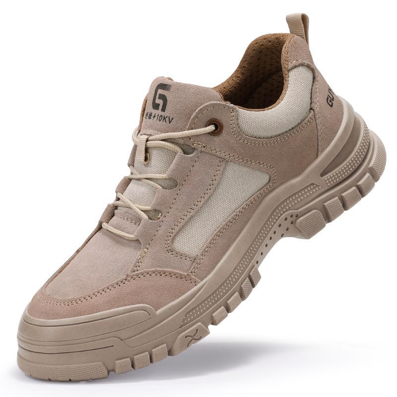 Labor insurance shoes men's wear-resistant electrical shoes shoes anti-smashing and anti-piercing insulating shoes breathable safety shoes