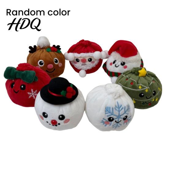 Novelty Plush Gift Idea Stuffed Dumplings Keychains Mini Toys Kawaii Key Chain Backpack Charms