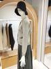 Olive de Olive Round Neck Honey Knit Cardigan YK5WD400