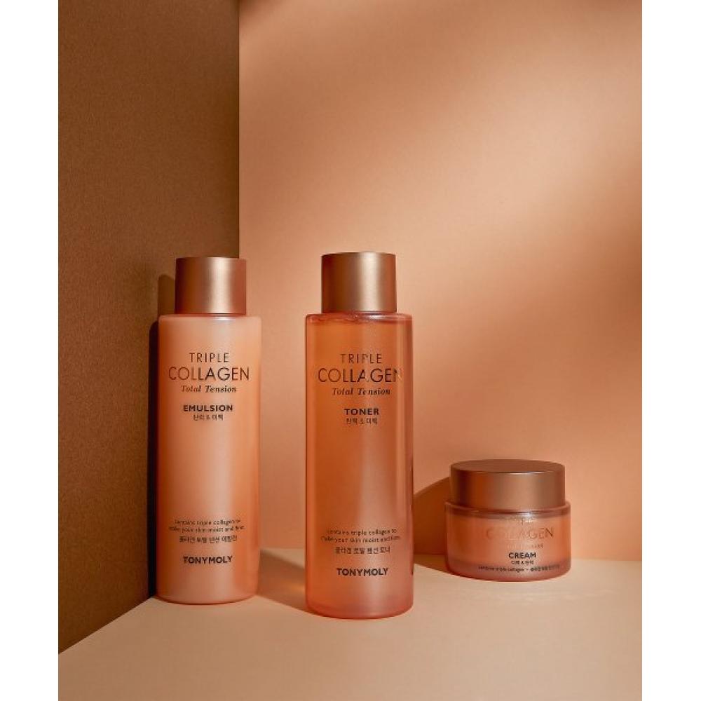Tonymoly Triple Collagen Total Tension Set Of 3 FREE