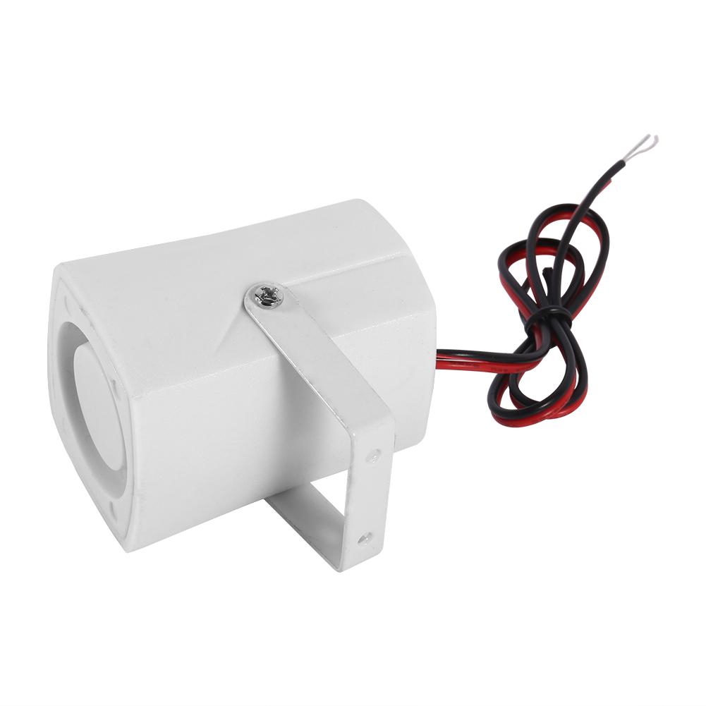 Wired Mini Horn Siren Loud Home Vehicle Security Sound Alarm System With Support 110dB DC 12V