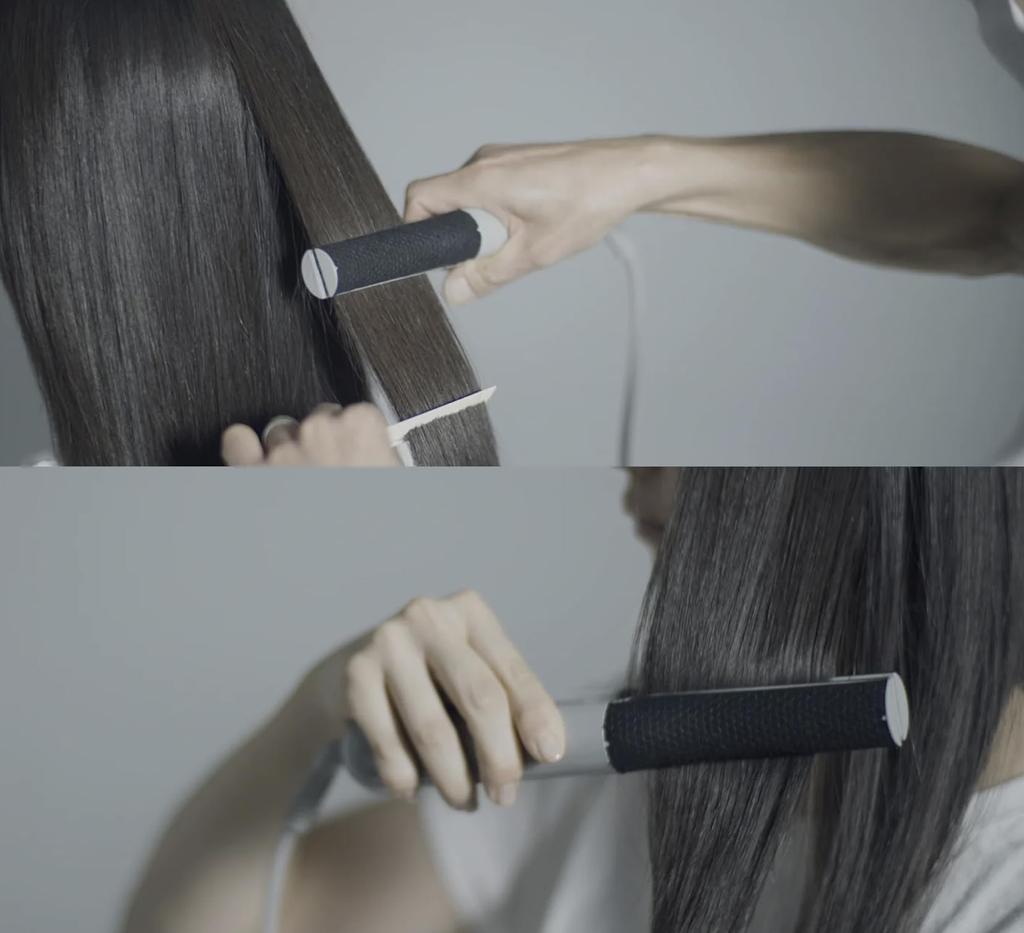 [Official Store Exclusive] cado BI-G1 (White) Straight Hair Iron, 24cm, Home Appliance, Beauty, Compact, Simple, Lightweight