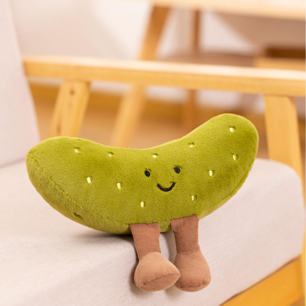 

Плюшевая игрушка «Маленький картофель и кислый огурец» - Милая кукла-мягкая игрушка, Идеальный праздничный подарок 10 cm