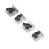 4pcs With Knobs Woodworking Stop Block Aluminum Alloy Universal Stop Block  Light Machining