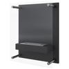 Wall Mounted Bioethanol Fireplace GLASS with Glazing