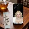 Sängerin M-Madonna Handyhülle Für iPhone 17, 16,15,14,13,12,11 Plus,Pro Max, Andere Weiche Schwarze Abdeckung