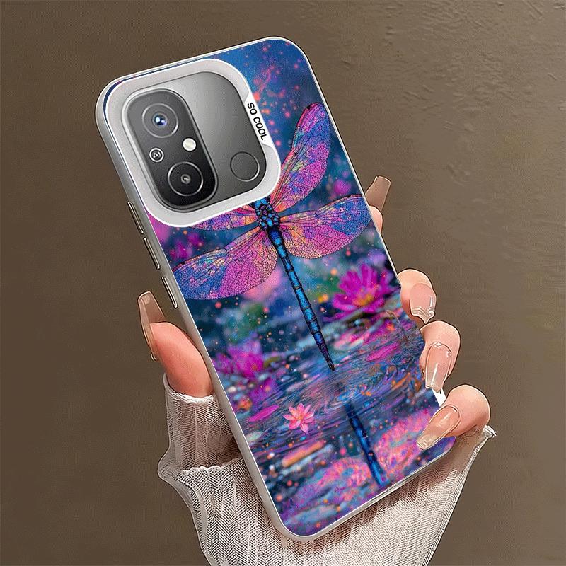 

Beautiful Dragonfly Aesthetics Soft Phone Case for Xiaomi Redmi 15C 15 14C 13C 12C Poco X5 X6 X7 Pro X3 F8 F7 Ultra M8 13 12 Cov Xiaomi Poco X6 Pro
