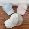 Butterfly Sport Peaked Hat Sequin Summer Sun Hat Casual Mesh Baseball Hat  Riding