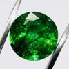 Natural Green Emerald Loose Gemstone Zambia Round Cut 7.40 Ct for Jewelry Making and Gem Collections