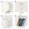 Aurora Night Light Projector 16 Color Ocean Wave Projector USB Rechargeable Remote Light Projector for Kids Teens