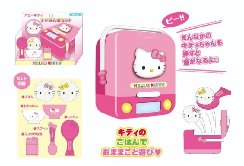 Onoue Man Hello Kitty Water Heater Set