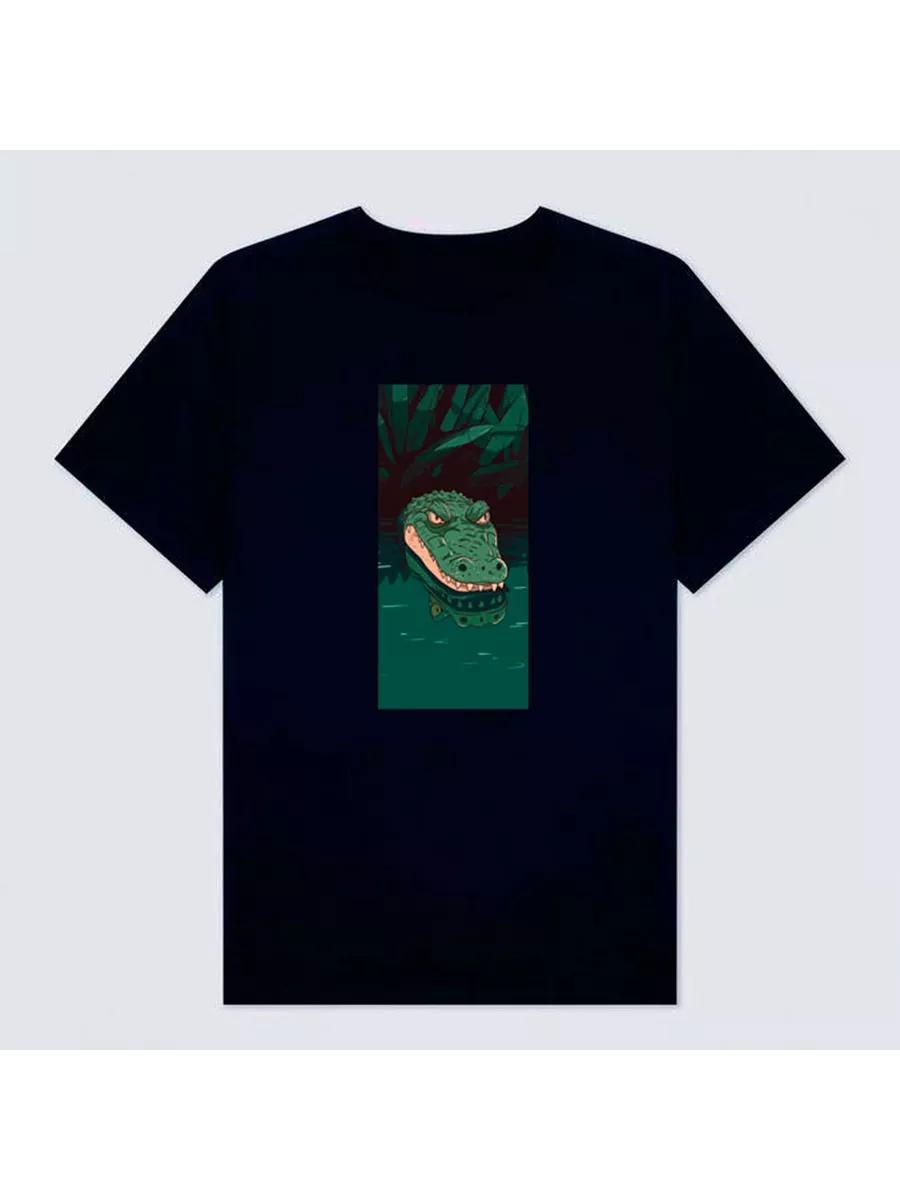 T-shirt with print Crocodiles S