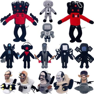 Skibidi Plüschtier Toilettenpuppe Kinder Erwachsene Fans Geburtstagsgeschenk Anime Peripherie Spiele Charakterpuppe Plüschpuppe Anime