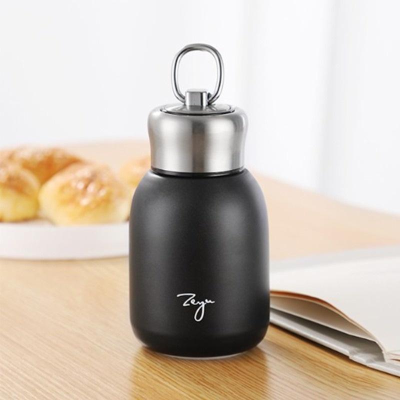 

Compact Stainless Steel Insulated Cup for Students Portable Cute Winter Mini Korean Version for Boys & Girls Big Belly Water Cup 300ML