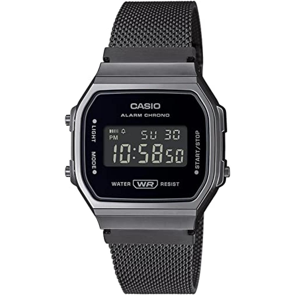 

CaSio A168wemb 1b [] [CaSio] Цифровые наручные часы Vintage Series Мужские S женские Детские Черный сетчатый