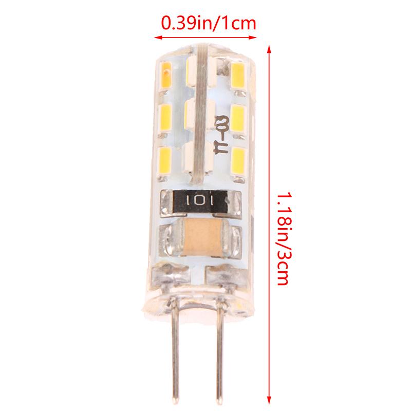 1Pc G4 Led Bulb 1.5W Ac220V Chandelier Light 3014Smd Saving Mini Silicone Lamp 360Beam Angle Halogen Light Spotlight