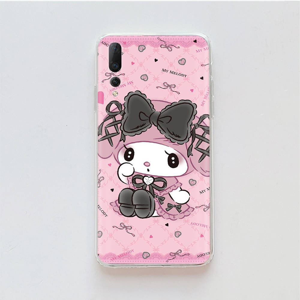 Transparente Hülle für Samsung A04 A14 A23 M33 M53 Realme 10 9 C35 C55 VIVO X80 Infinix Hot 30 Note 11 Tecno Spark 8P Pro L-13 Niedlich My Melody