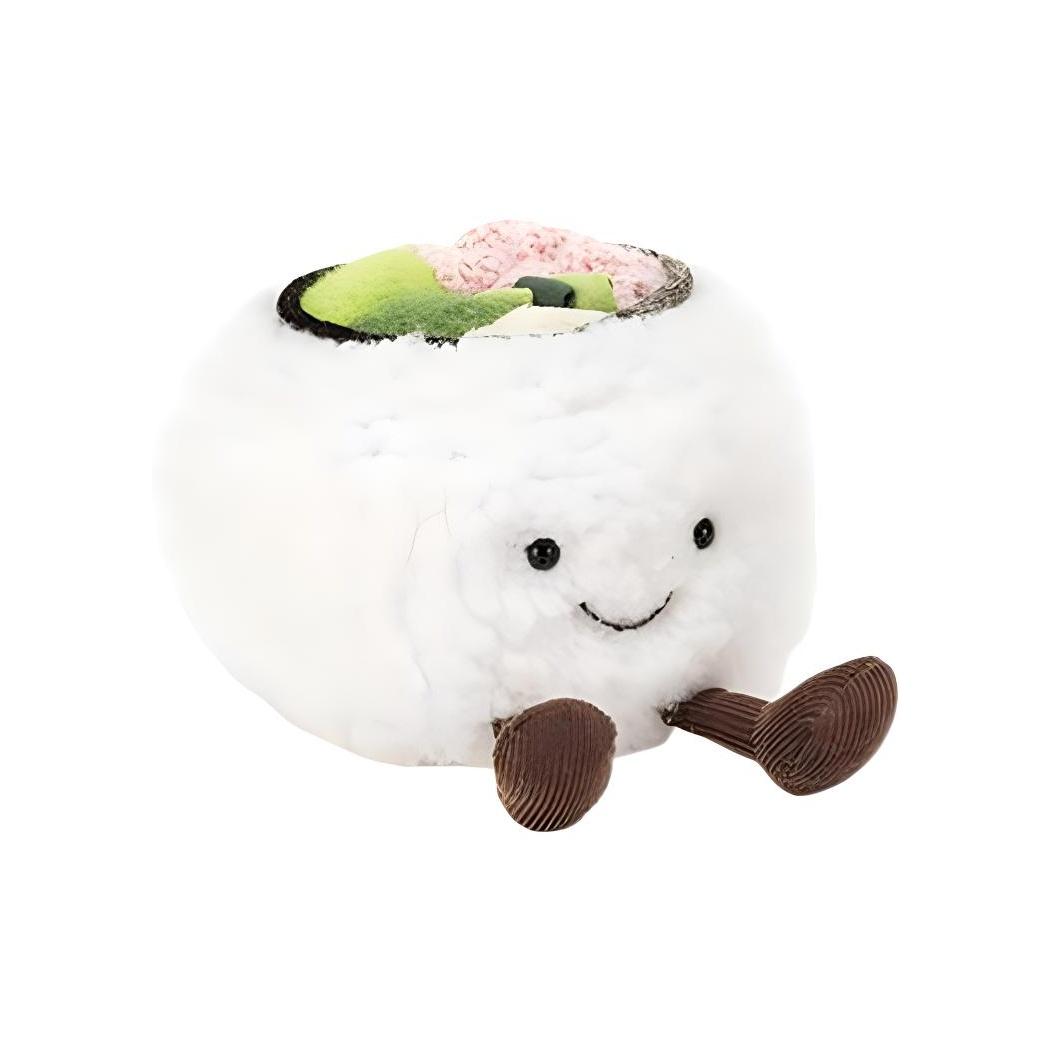 

JELLYCAT Fun Food Series Naughty Sushi California Soothing Doll Plush Doll 10cm High Box Not Included