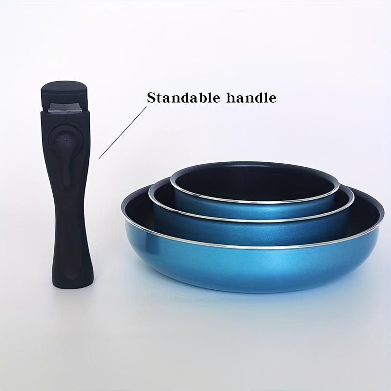 1pc, kitchen detachable handle, movable and vertical handle, universal pot knob replacement, suitable for most pots and pans