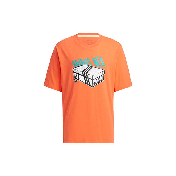 Мужская футболка Adidas Neo Оранжево-желтая H59448 XL