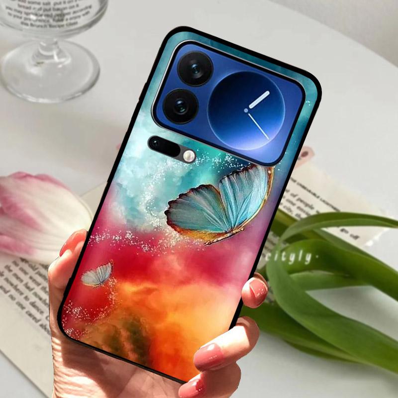 For Xiaomi Mi 17 Pro Max/17Pro Case Fashion Shockproof Protective Back Cover For Xiaomi 17 ProMax Soft TPU Silicone Phone Fundas