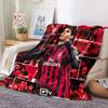 Former Associazione Calcio Milan  Ricardo Izecson dos Santos Leite blanket Soft four season home bed office travel outdoor warm  blanket L2