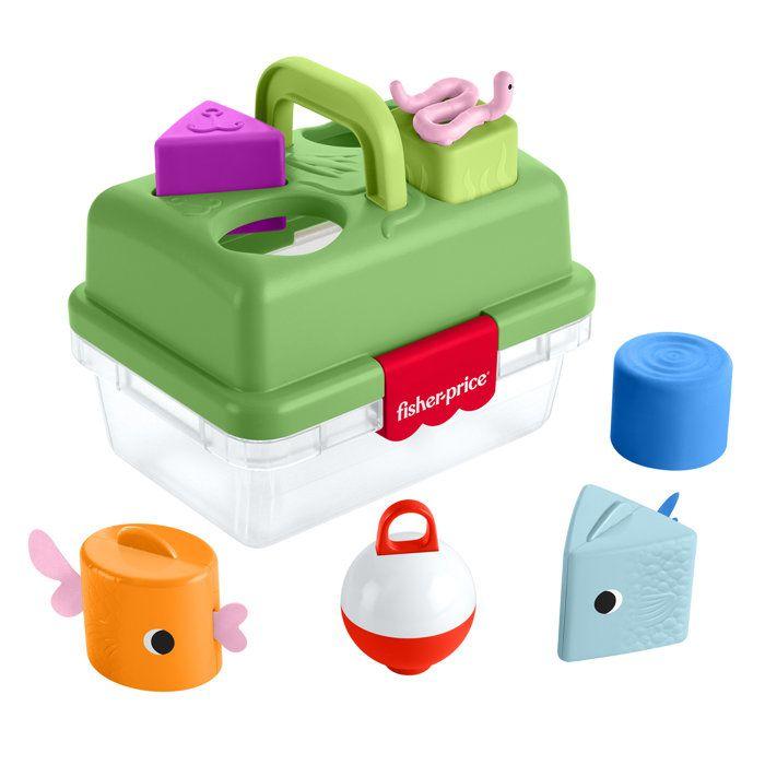 Boîte à formes - FISHER PRICE - JLB85 - Thème marin - 7 éléments - Dès 12 mois