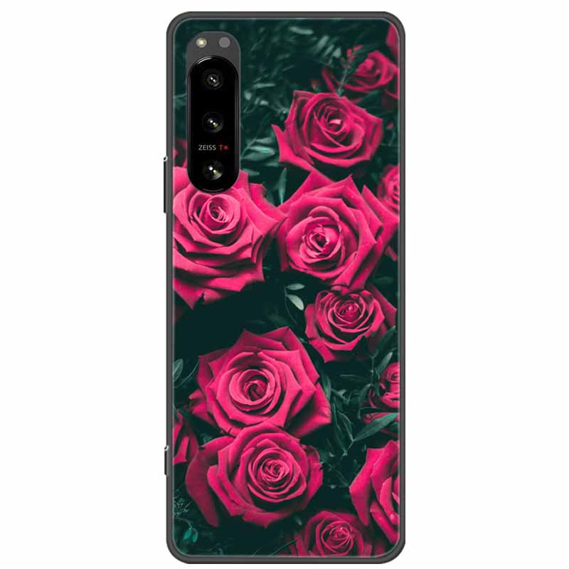 For Sony Xperia 5 III Case Soft TPU Cute Cats Silicone Protective Cover for Sony Xperia 5 II Phone Cases Xperia5 Cartoon Fundas