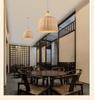 Creative Bamboo & Rattan Pendant Light for Bedroom, Japanese Restaurant, or Teahouse
