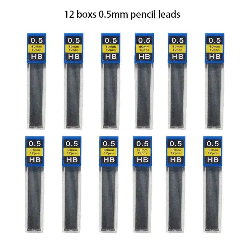0.3 0.5 0.7 0.9 1.3 2.0mm HB Replacement Refill Leads Refill for Mechanical Pencil Automatic Pencils Stationery School Supplies