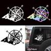 Creative Fashion Compass Car Stickers - Waterproof & Durable PVC Decals
