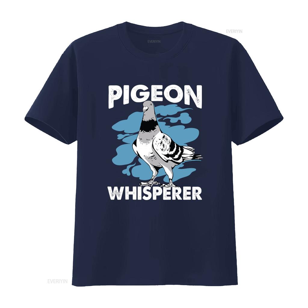 Pigeon Whisperer T Shirt Cute Design for Bird Lovers Stylish and Comfortable vintage Washed Soft Breathable Slightly streetwear