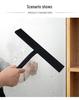 Silicone Suction Cup Glass Squeegee for Bathroom Cleaning