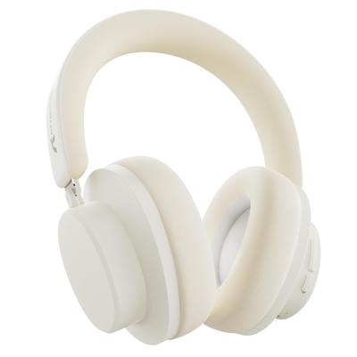 ATTACK SHARK G500 Wireless Headphones with Up To 30 Hours of Music Active Noise Earphones Bluetooth Audio Support 3D Beige BT5.3 Over-Ear Bluetooth,