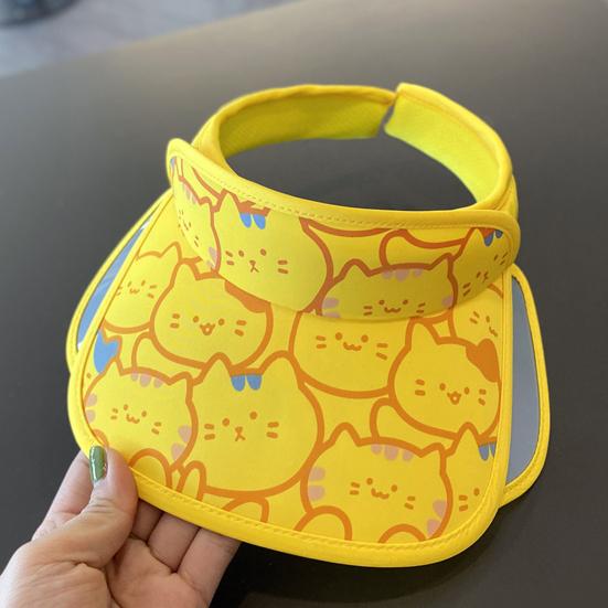 

Детский солнцезащитный козырек с широкими полями, шляпа от солнца, выдвижной козырек, летняя защита от ультрафиолета, пустой цилиндр, спортивные аксессуары для пешего туризма