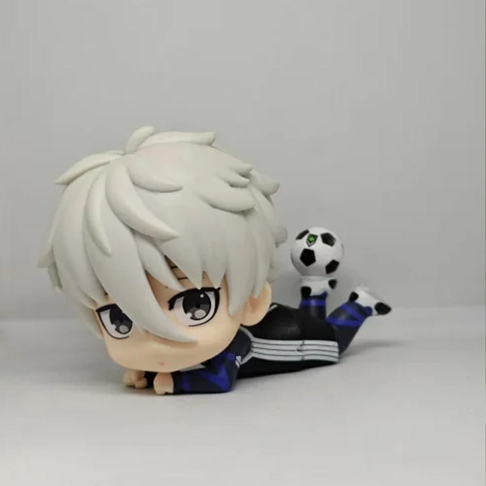 Anime Figure Isagi Yoichi Nagi Seishiro Figures Cute Edition Collection Model Figurine Doll Toy Collect Gift Q pvc Kid Friendly Entertaining Fun Play