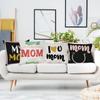 Mother's Day Linen Pillowcase Mother's Day Gift Home Decoration Ornaments