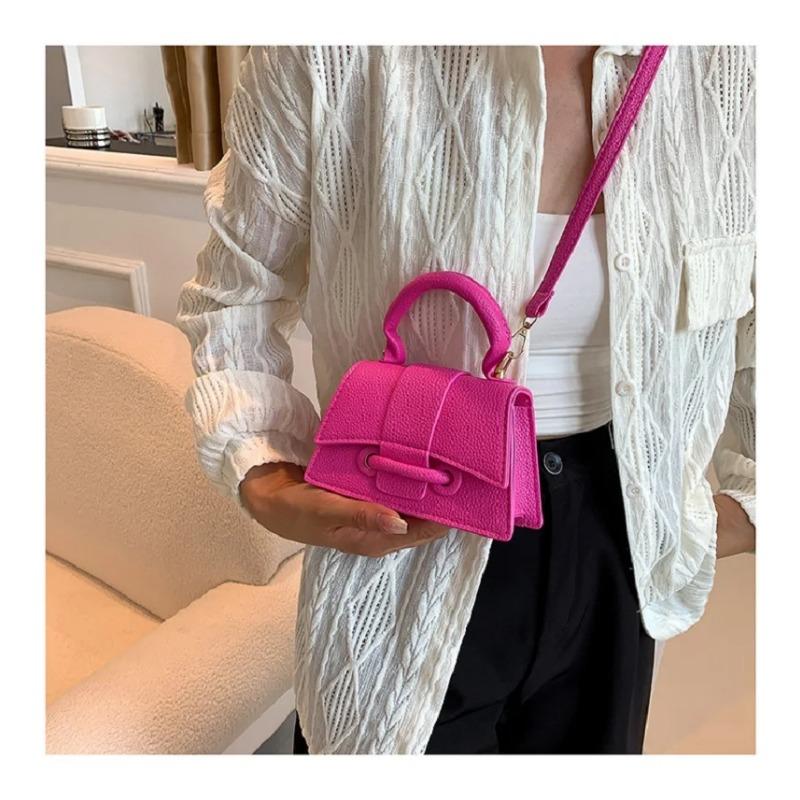 Women's PU Leather Crossbody Bag Trend Designer Square Bag New Fashion Handbag Single Shoulder Bags