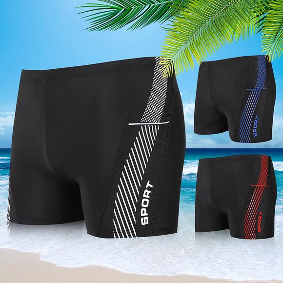 Kid's Two-Piece Swimsuit Set with Swim Cap - Short Sleeve for Boys