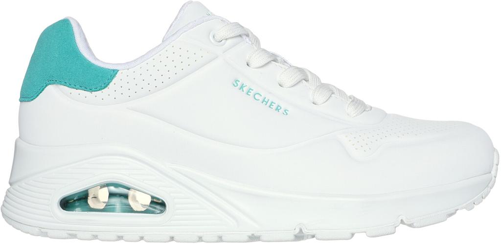 Skechers Uno - Pop Back Women кроссовки Pop Back Women белый/мятный
