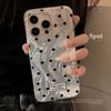The Screen Is Black Spots Suitable for Apple 16PROMAX Mobile Phone Case IPhone 15 Hard Shell 14 Niche 13 Big Hole 12 Simple