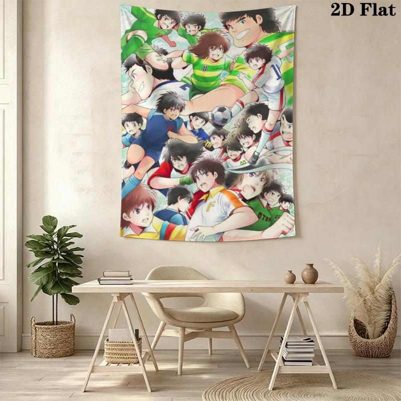 Captain Tsubasa New Adventure Bedding 1 Duvet Cover 2 Pillowcase Without Core Duvet Cover And Pillowcase Soft And Comfortable Bedding Set
