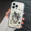 Formula Heart Transparent Phone Case For iPhone 16 11 12 13 14 15 Pro Max Mini Plus XS X XR Max 7 8 SE 3 Airbag Anti-Drop Cover