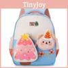 Christmas Cute Cartoon Tree And Bear Decoration Children Backpack For Use School