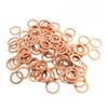 Universal Copper Drain Plug Gasket High Temperature Resistance Automotive Seal 007603-014106 007603014106 for Vehicles