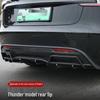 Kit Diffusore Sportivo Paraurti Posteriore Tesla Model 3