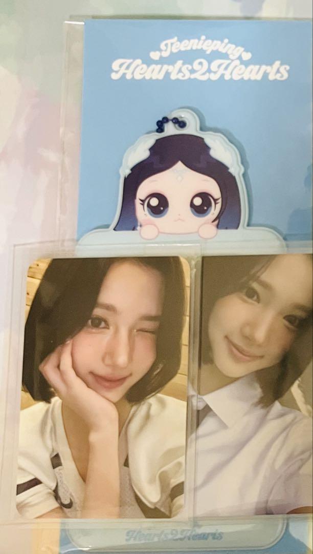 

[USED] Hearts2Hearts teeniping Jiwoo trading card holder