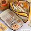 Cosmetics Card Storage Cartoon Pen Pencil Case Cartoon Embroidery Stationery Storage Bag  Men Women