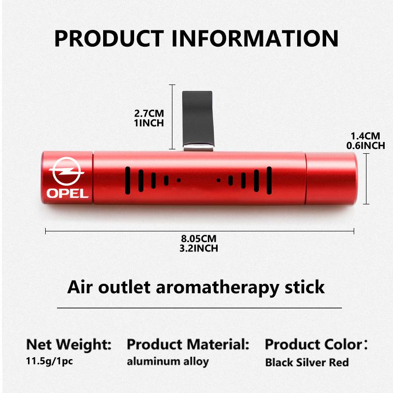 Car Air Vent Freshener Air Outlet Aromatherapy Accessories For Opel Corsa Mokka Astra Cascada Adam Insignia Meriva Vectra